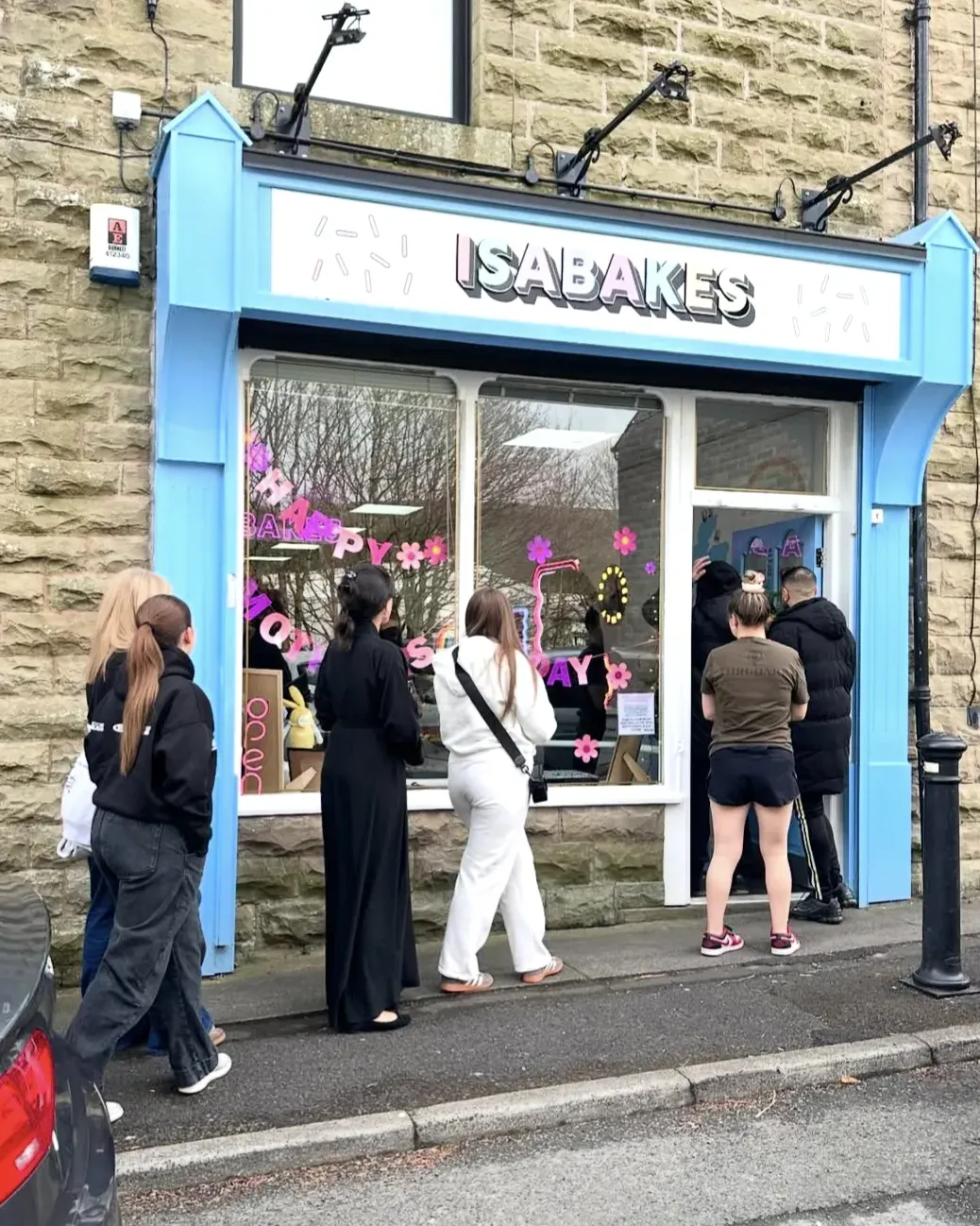 Queue out the door